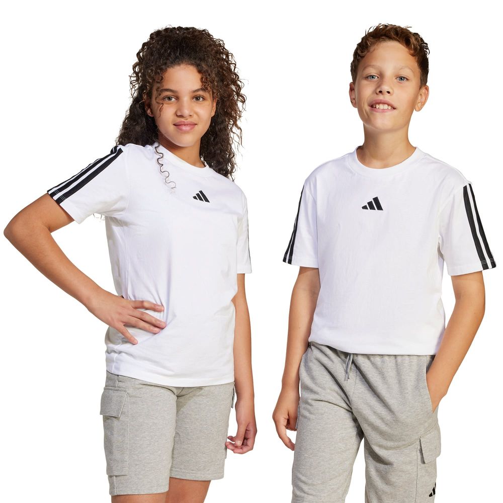 Foto 4 pulgar | Playera Essentials Kids Adidas Blanco Niños
