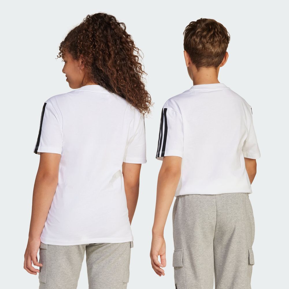Foto 6 pulgar | Playera Essentials Kids Adidas Blanco Niños