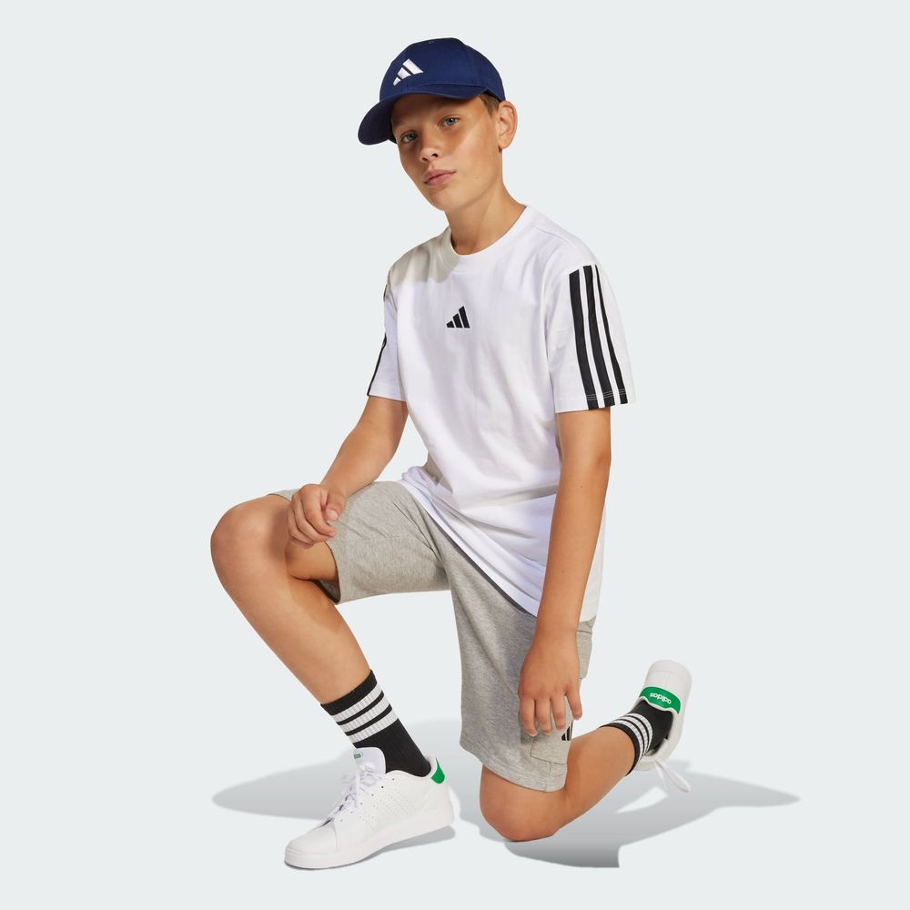 Foto 7 pulgar | Playera Essentials Kids Adidas Blanco Niños