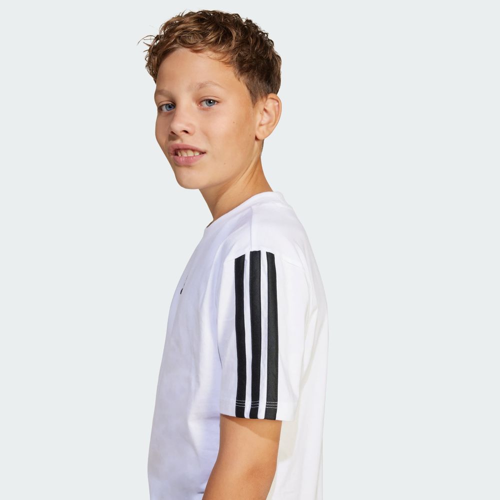 Foto 8 pulgar | Playera Essentials Kids Adidas Blanco Niños