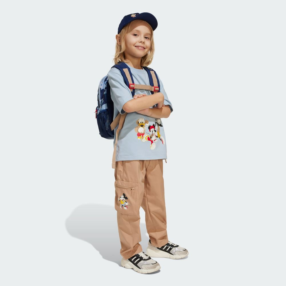 Foto 7 pulgar | Playera Adidas X Disney Mickey Mouse (niños) Adidas Azul Niños