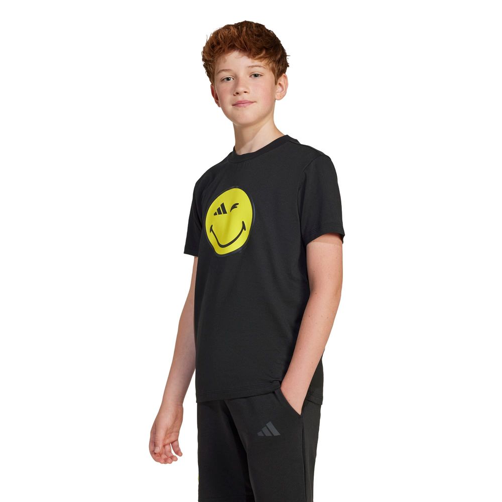 Foto 2 | J Smi Tee Adidas Negro Niños
