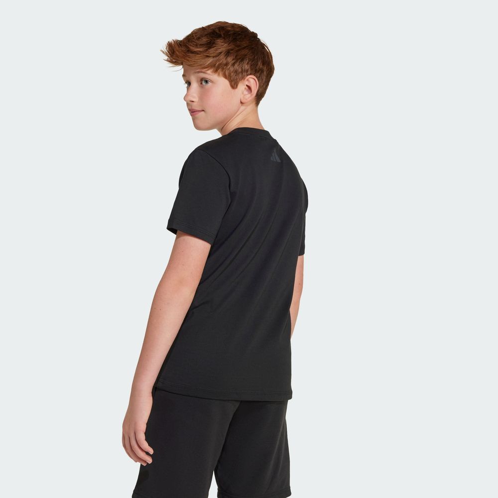 Foto 5 pulgar | J Smi Tee Adidas Negro Niños