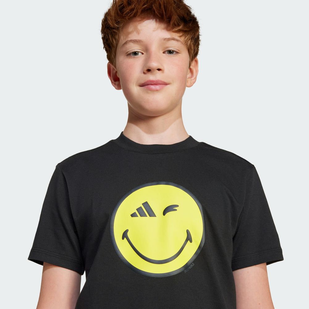 Foto 6 | J Smi Tee Adidas Negro Niños