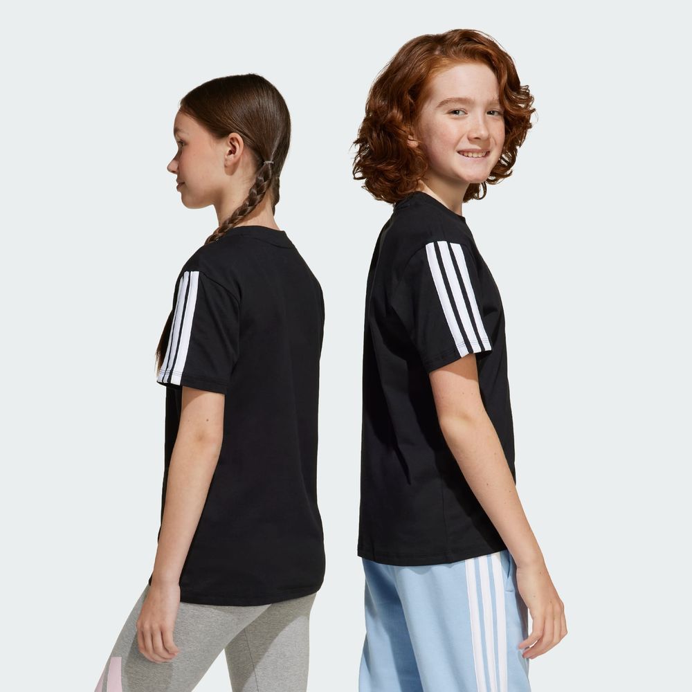 Foto 6 pulgar | Playera Essentials Kids Adidas Negro Niños
