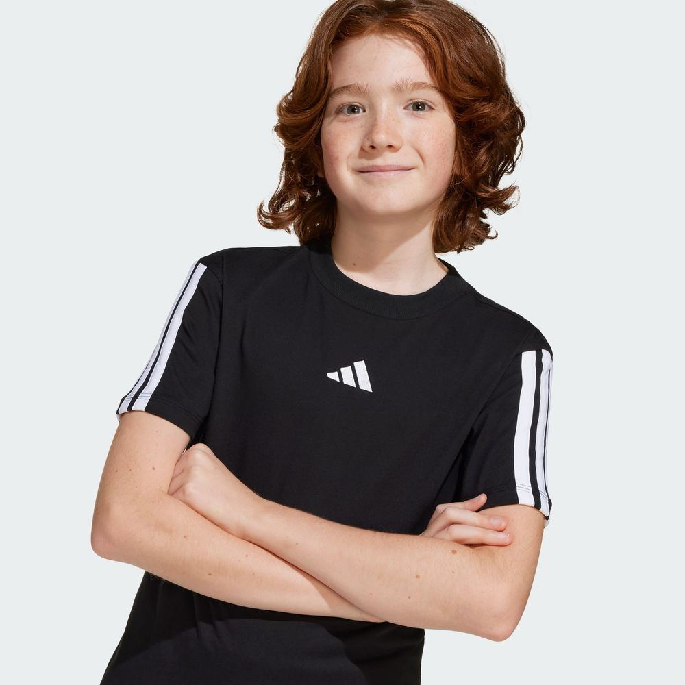 Foto 9 pulgar | Playera Essentials Kids Adidas Negro Niños