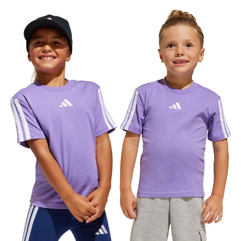 Foto 4 pulgar | Lk 3s Tee 160 Adidas Violeta Niños