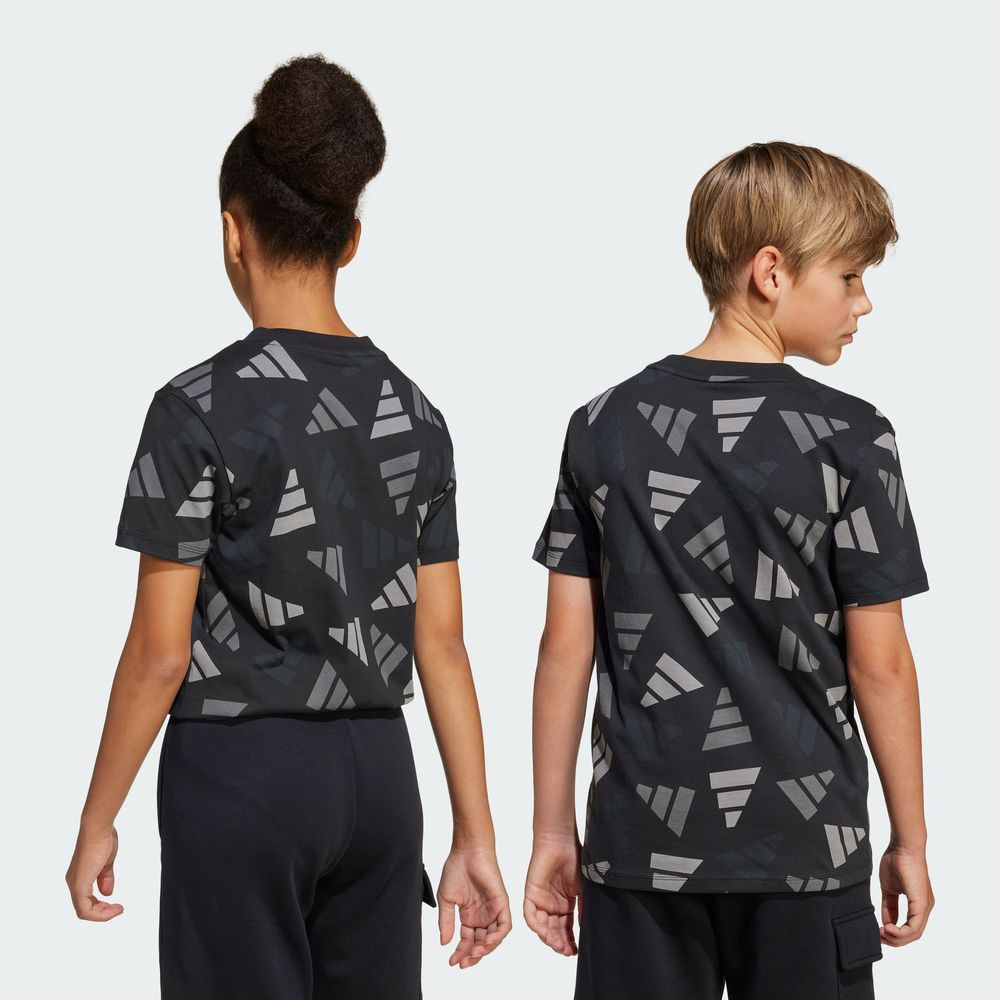 Foto 6 pulgar | Playera J  Clbrtn Tee Adidas Negra para Niños