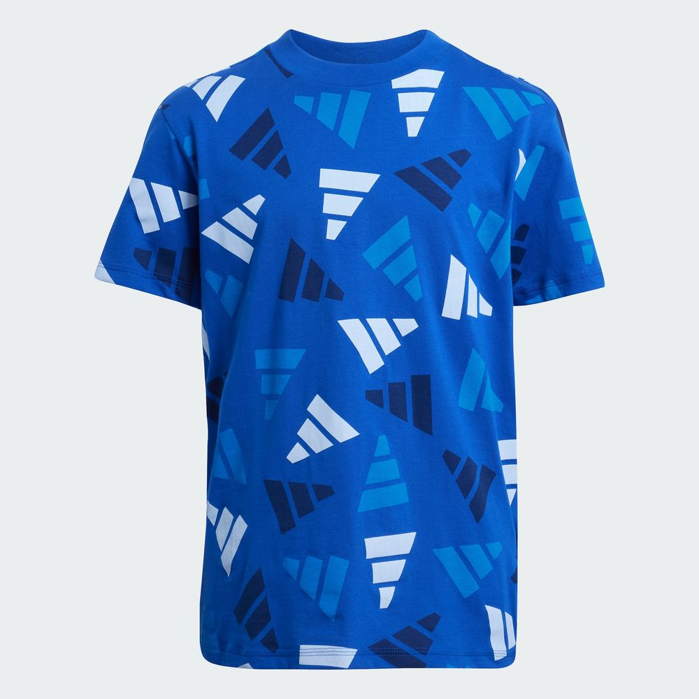 Foto 5 pulgar | Playera J  Clbrtn Tee Adidas Azul para Niños