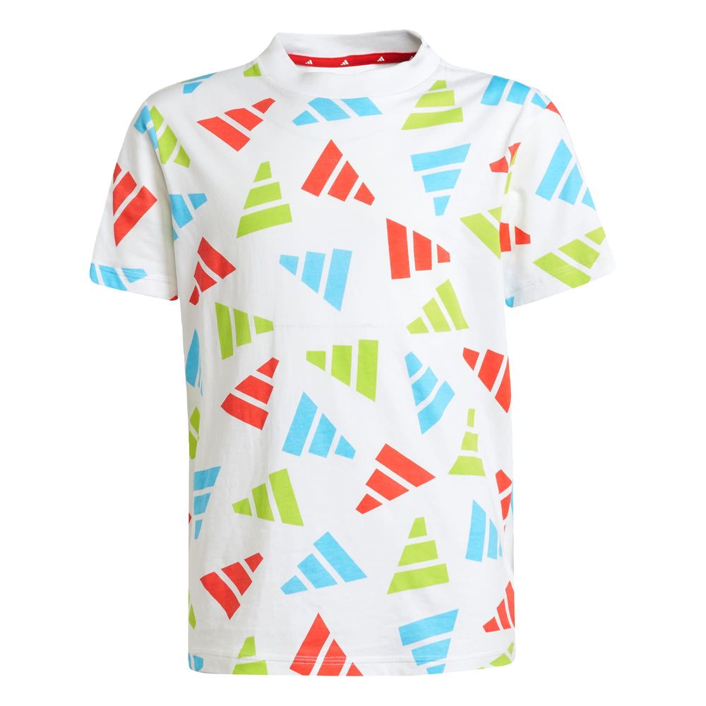 Foto 2 pulgar | Playera Adidas J Clbrtn Tee Blanco para Niños