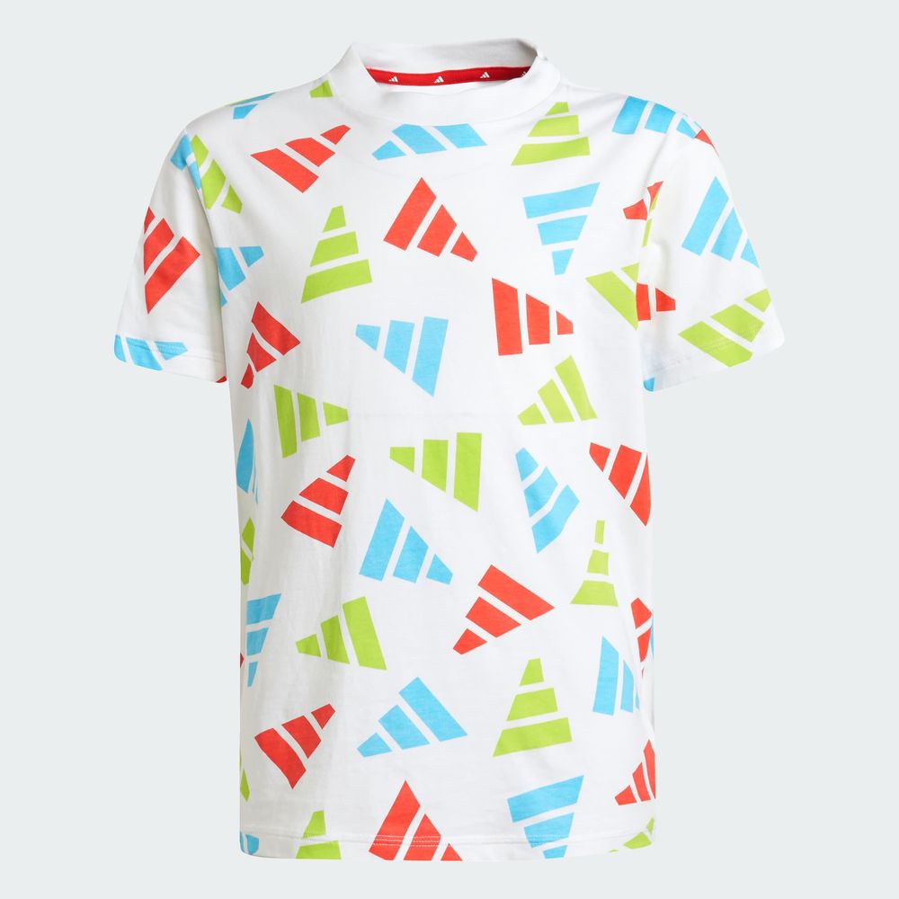 Foto 5 pulgar | Playera Adidas J Clbrtn Tee Blanco para Niños
