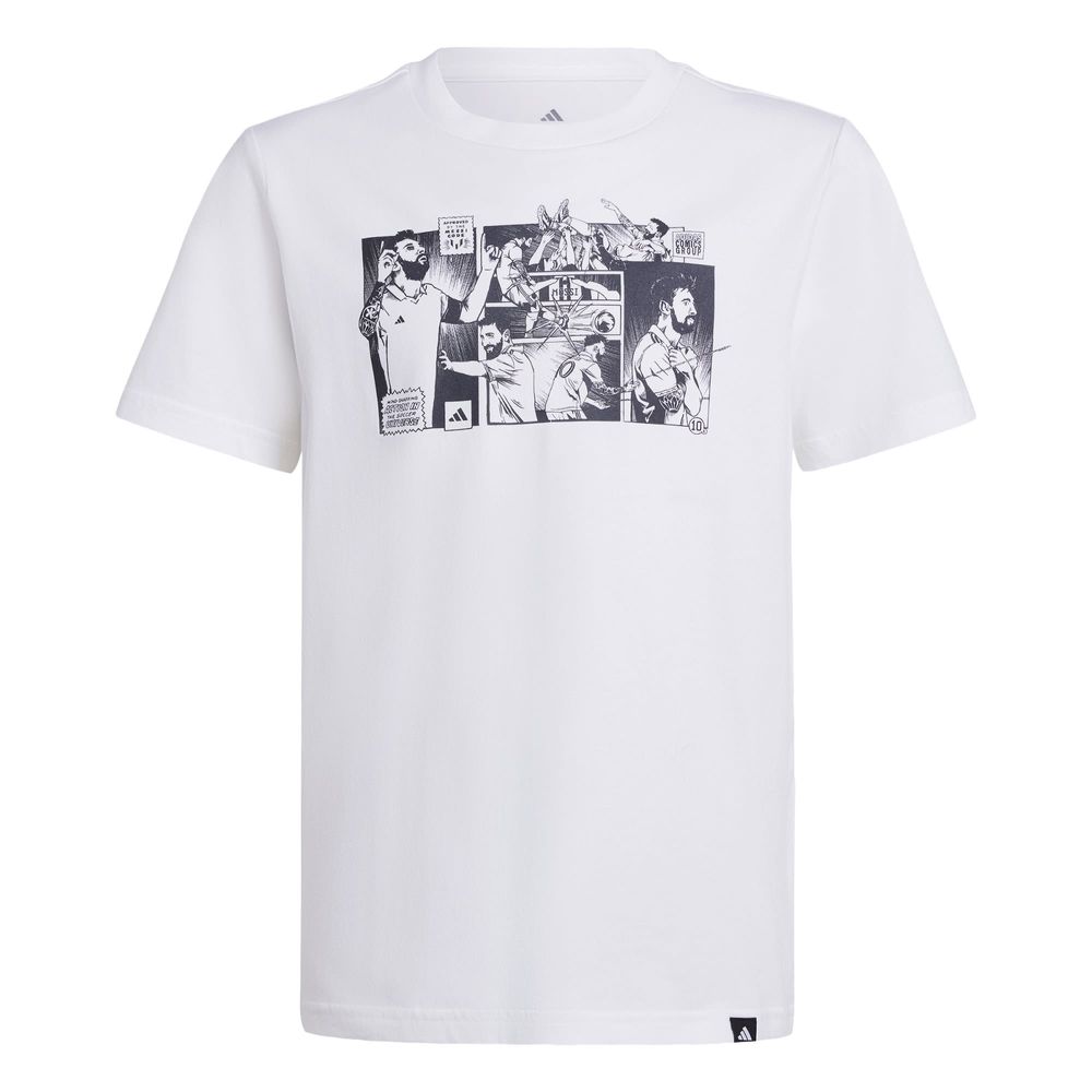 Foto 1 | Y Messi G T Adidas Blanco Niños