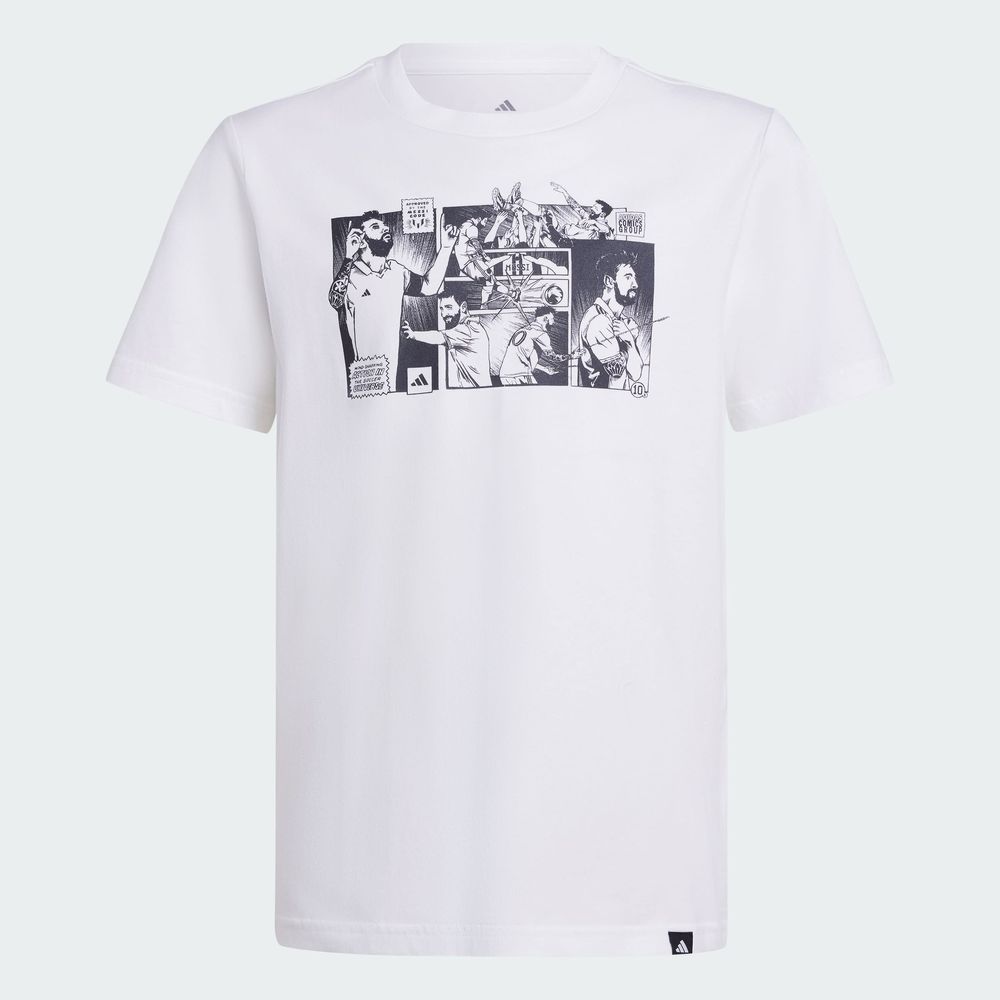 Foto 4 pulgar | Y Messi G T Adidas Blanco Niños