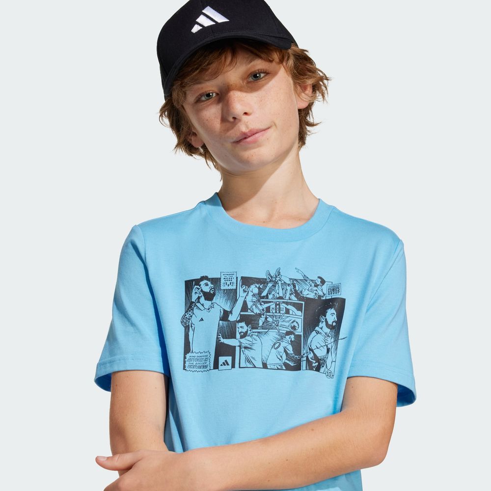 Foto 7 pulgar | Playera Adidas Messi G T para Niño