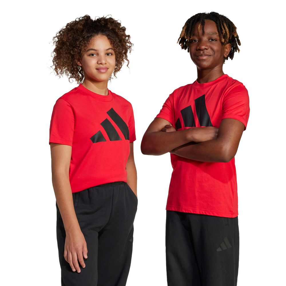 Foto 4 pulgar | Playera J BL Tee 160 Adidas Rojo para Niños