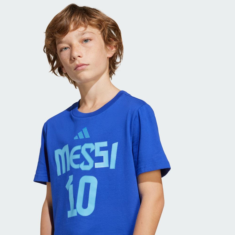 Foto 7 pulgar | Playera Messi Nombre Y Número Estampada Niños Adidas Azul Niños