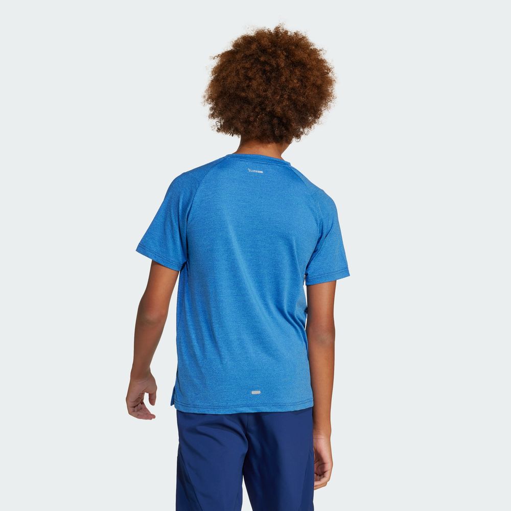 Foto 4 | J Gt Pz Tee Adidas Azul Niños