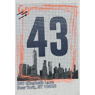 Foto 2 | Playera Gris Manga Larga “go 43” Niño Boboli