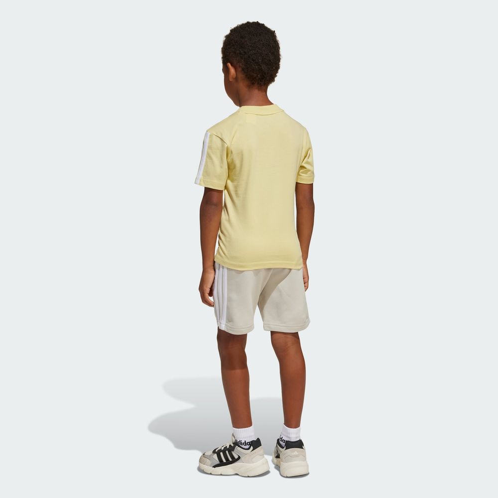Foto 6 pulgar | Lk 3s Tee 160 Adidas Amarillo Niños