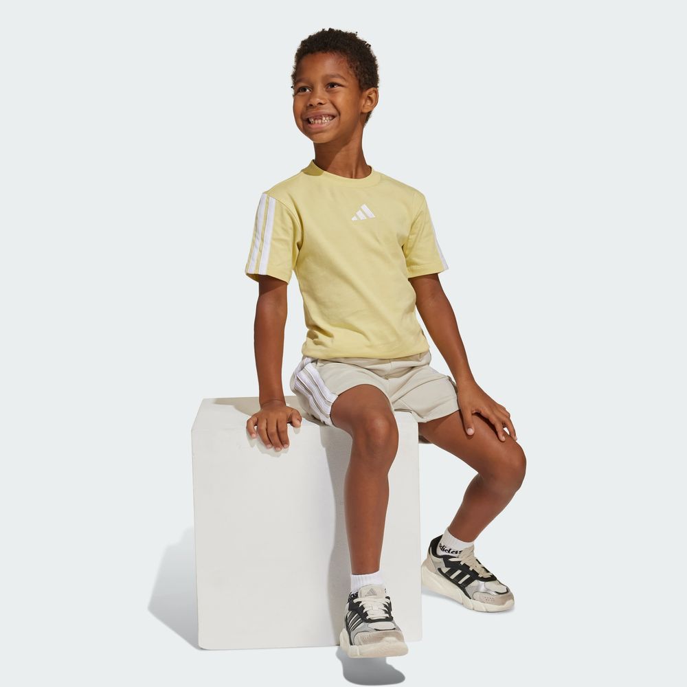Foto 7 pulgar | Lk 3s Tee 160 Adidas Amarillo Niños