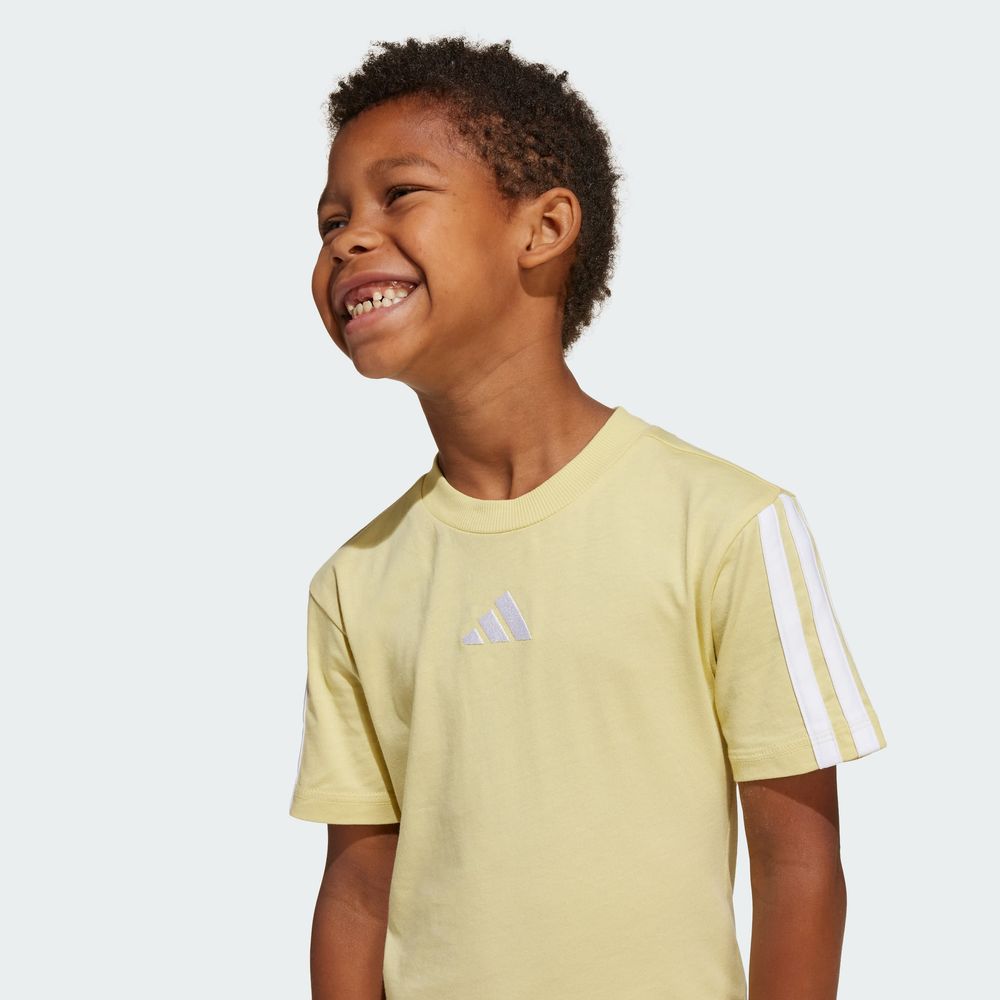 Foto 7 | Lk 3s Tee 160 Adidas Amarillo Niños