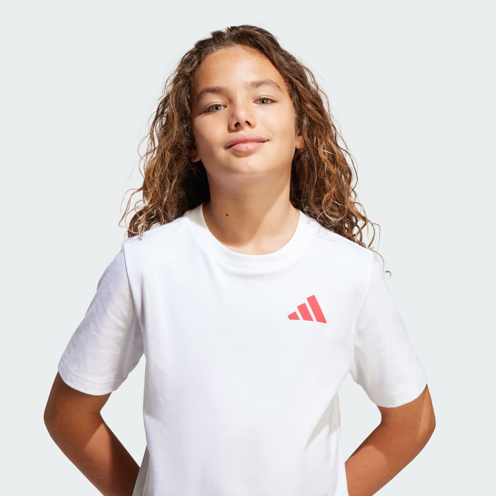 Foto 7 pulgar | Playera Estampada F50 Signature Graphic Kids Adidas Blanco Niños