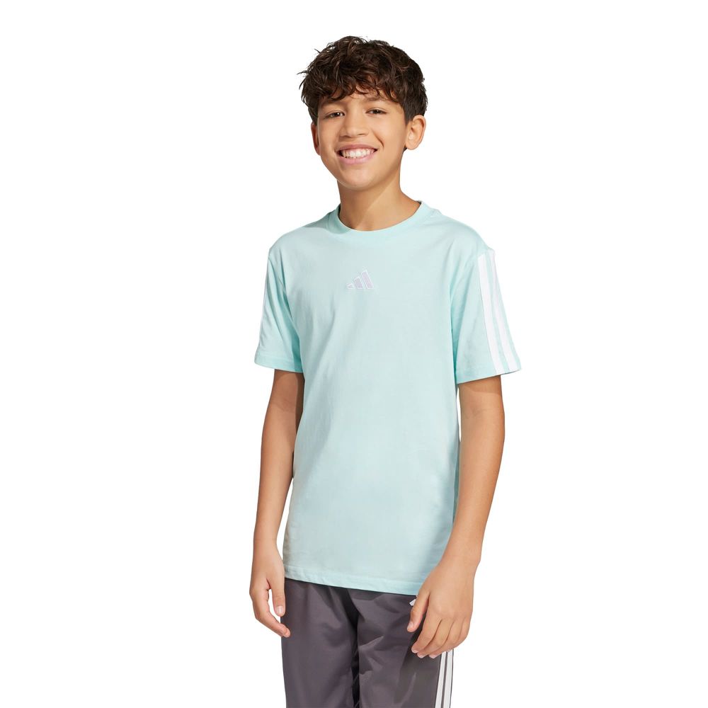Foto 2 | Playera Essentials Kids Adidas Turquesa Niños