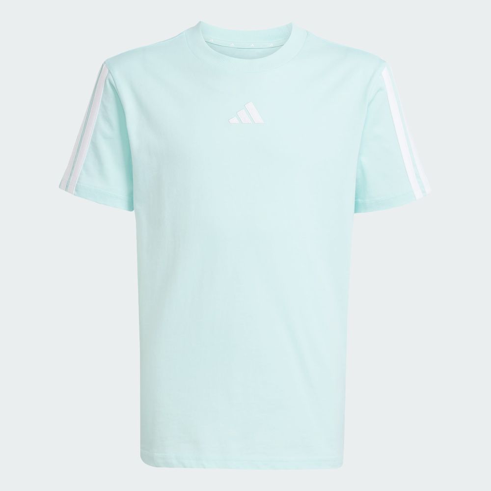 Foto 4 pulgar | Playera Essentials Kids Adidas Turquesa Niños