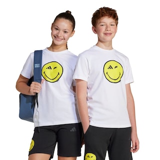 Foto 3 | J Smi Tee Adidas Blanco Niños
