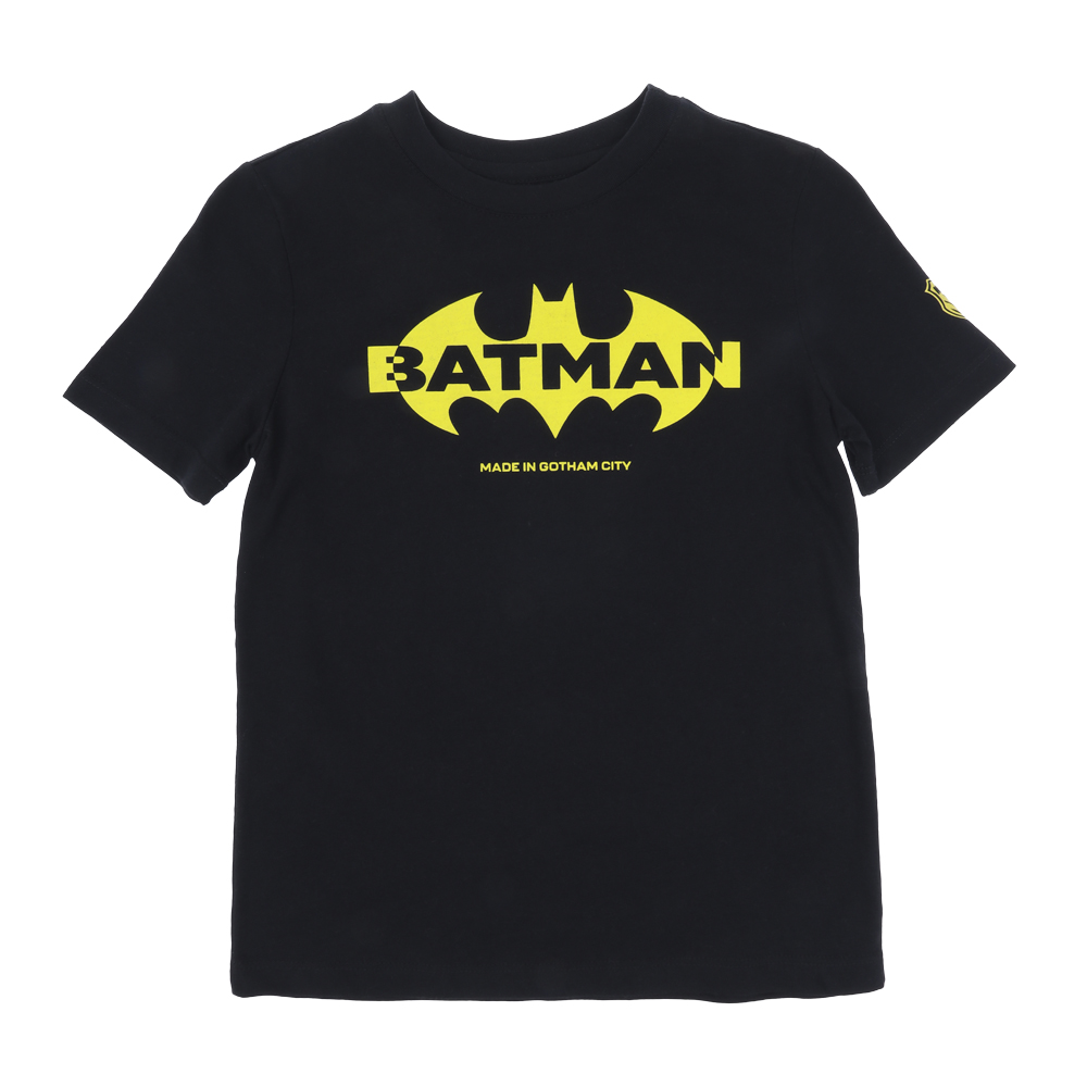 Foto 2 pulgar | K-swiss Playera Jr/batman Casual Para Niño, Color Negro, Talla 10