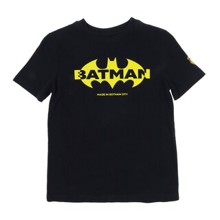 Foto 1 | K-swiss Playera Jr/batman Casual Para Niño, Color Negro, Talla 10