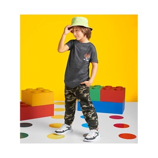 Foto 4 | Playera Audaz Para Niño De Algodón Gris Con Estampado De Tigre