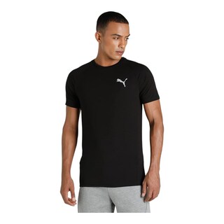 Foto 3 | Playera Puma Active Small Logo Tee Negra para Niño