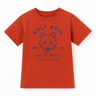 Foto 1 | Playera Para Niño Chicos Olé 3335 Naranja Manga Corta