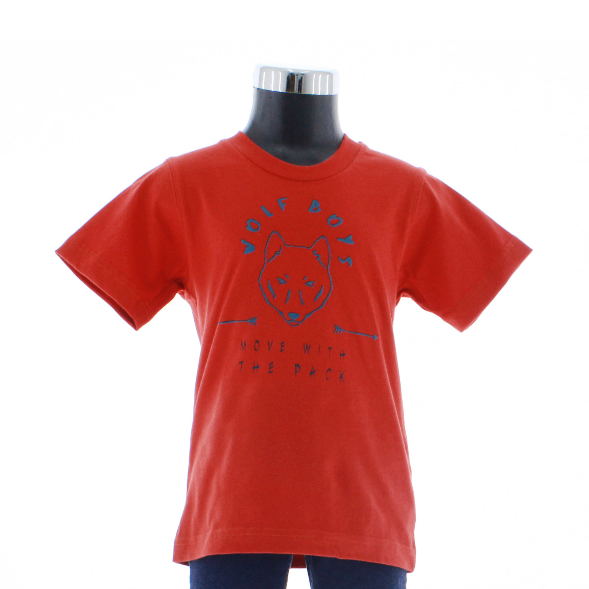 Foto 3 pulgar | Playera Para Niño Chicos Olé 3335 Naranja Manga Corta