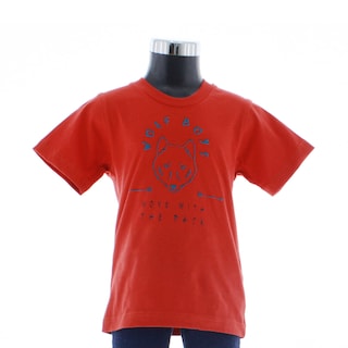 Foto 2 | Playera Para Niño Chicos Olé 3335 Naranja Manga Corta