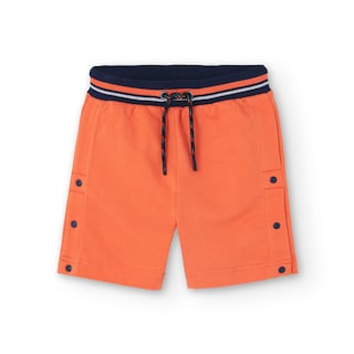 Foto 1 | Bermuda de Felpa Boboli Naranja para Niño