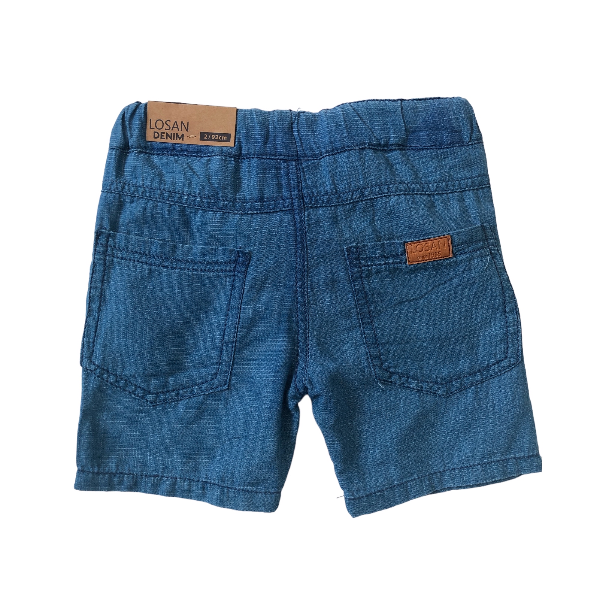 Foto 5 pulgar | Bermuda Denim Para Niño Losan