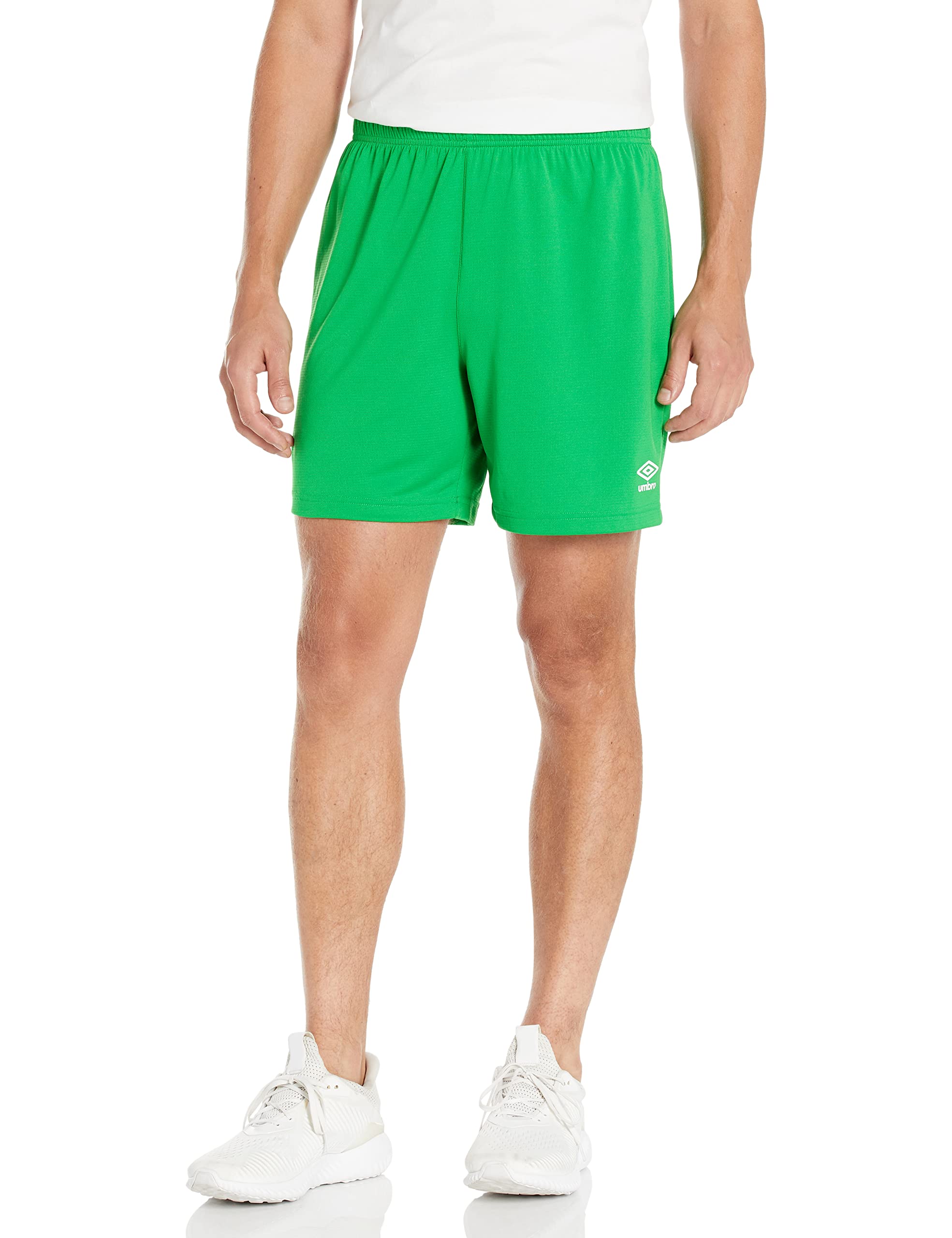 Pantalones Cortos Umbro Field Para Niños, Color Verde Esmeralda, Talla Pequeña - Venta Internacional.