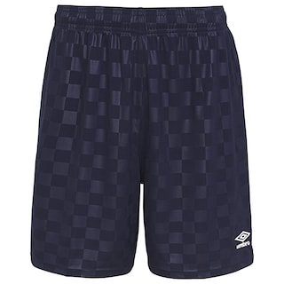 Foto 1 | Pantalones Cortos Umbro Para Niños A Cuadros, Azul Marino, Talla Xs - Venta Internacional.