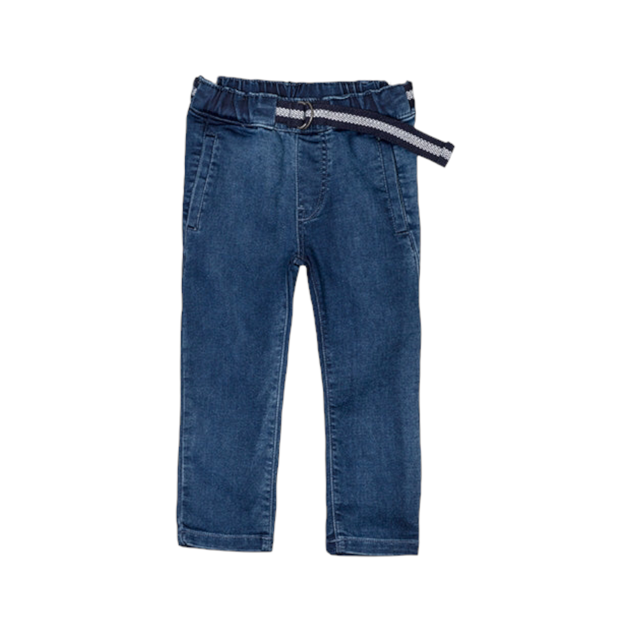 Pantalón Denim Losan Con Cinturón Para Niño