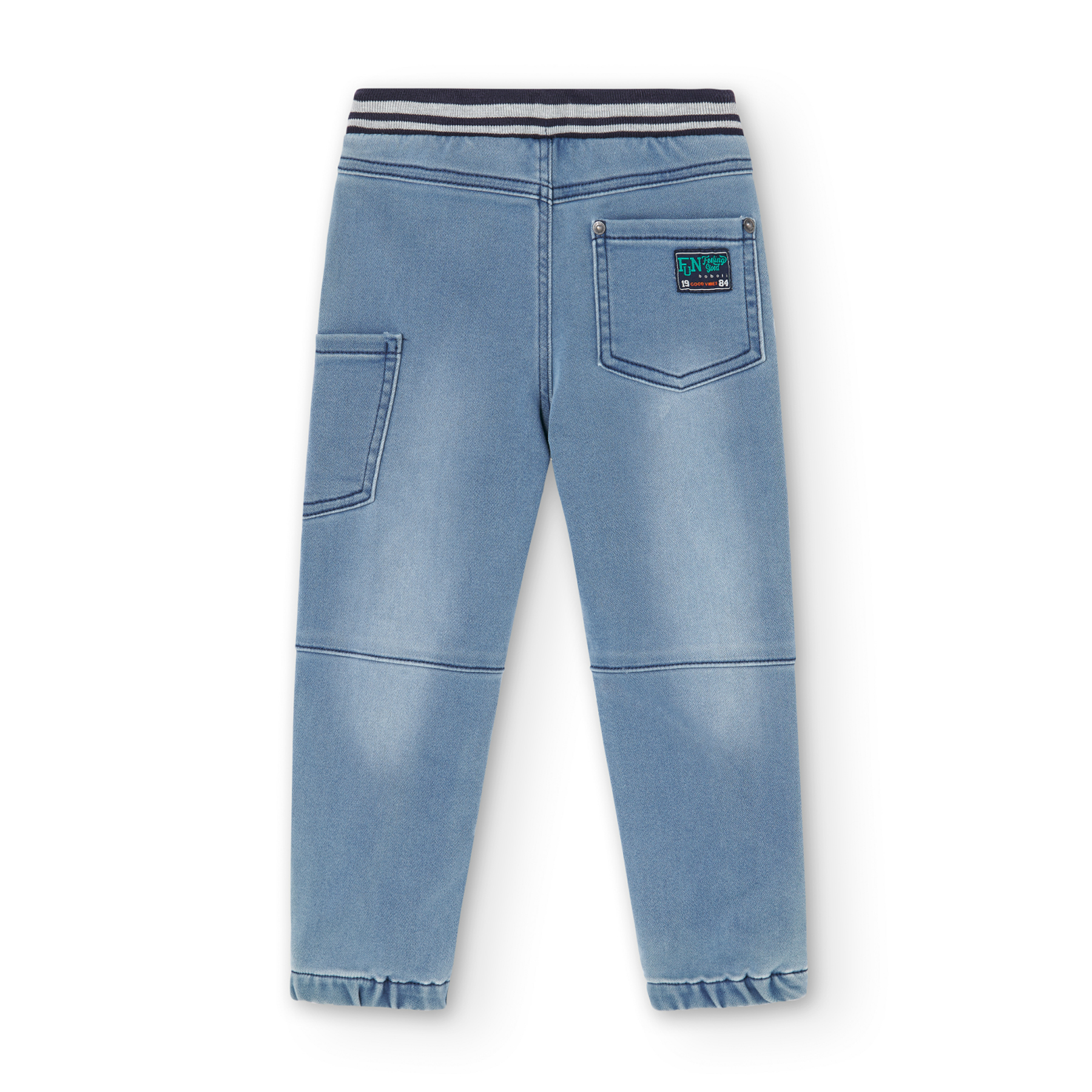 Foto 3 pulgar | Pantalón Denim Boboli Azul para Niño