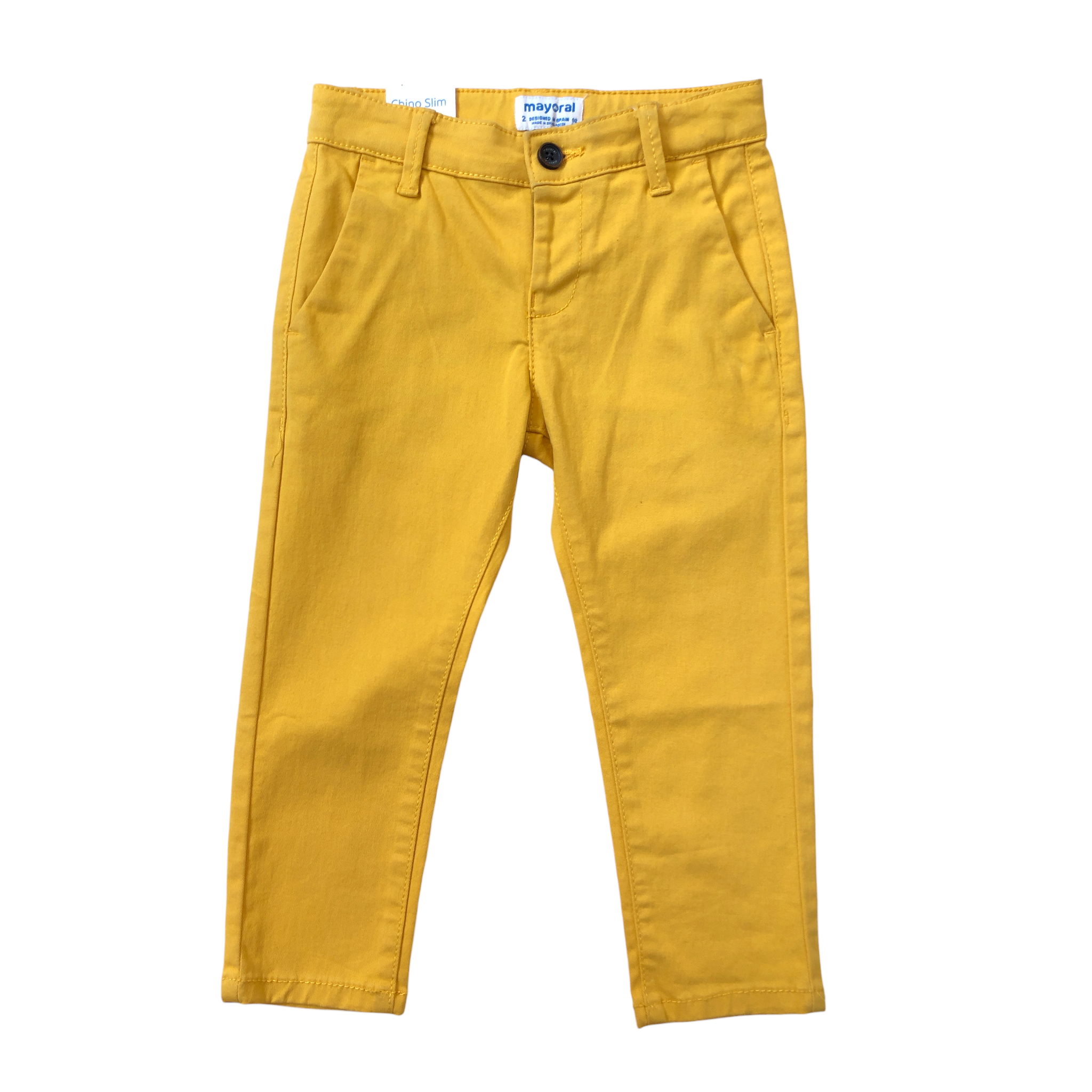 Foto 2 pulgar | Pantalón Chino Mayoral Slim Oro para Niño