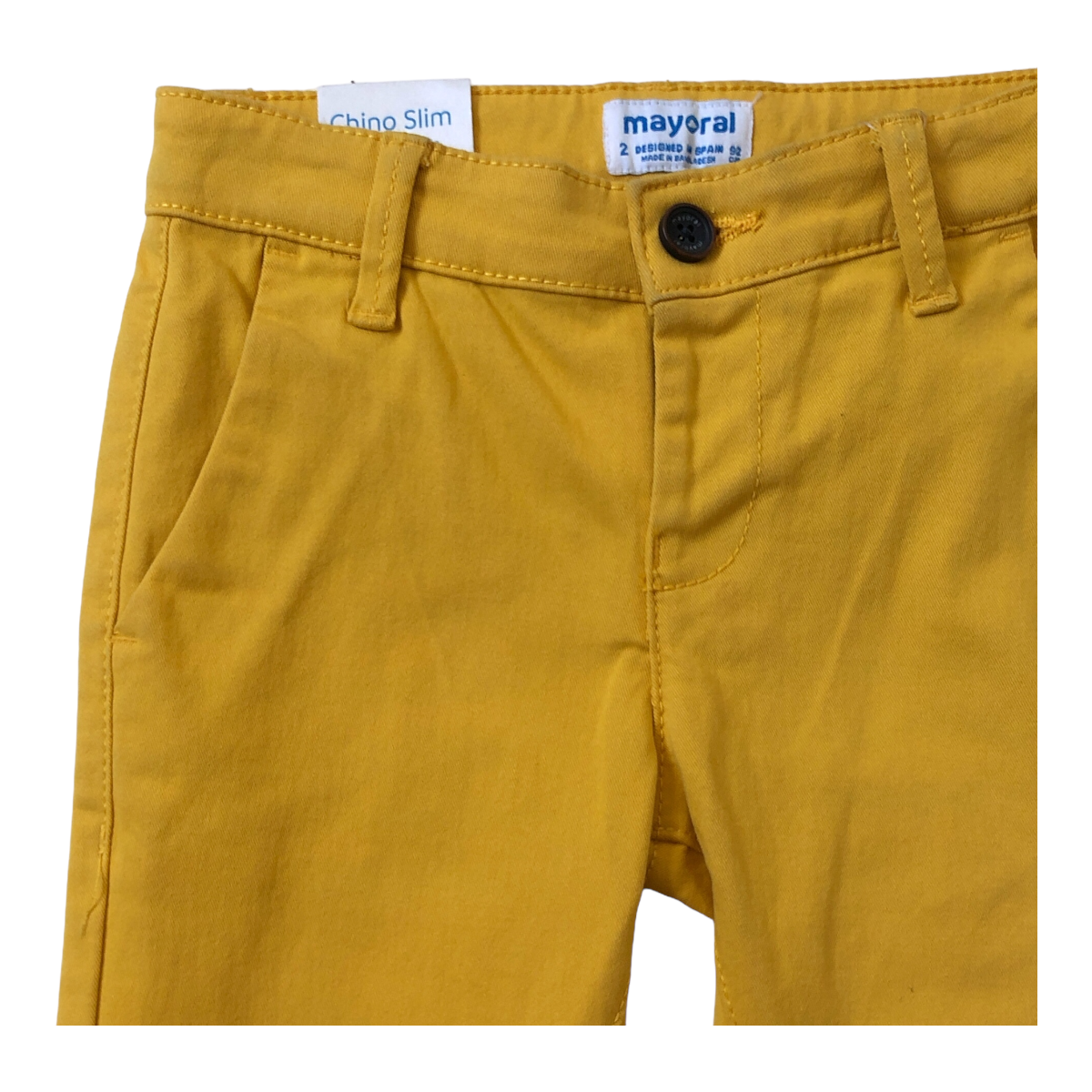 Foto 3 pulgar | Pantalón Chino Mayoral Slim Oro para Niño