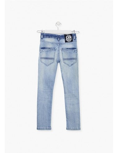 Foto 4 pulgar | Pantalón Denim Vaquero Para Niño Losan