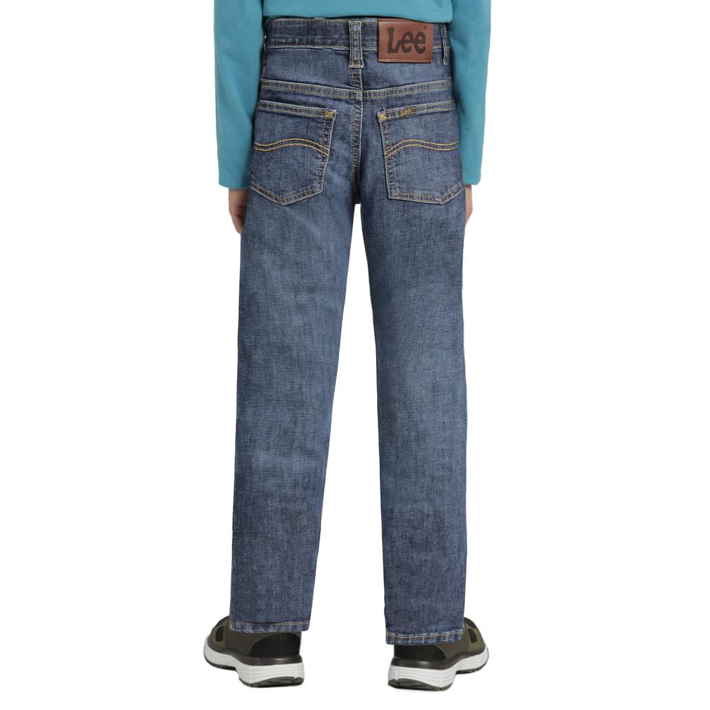 Foto 4 pulgar | Jeans Niño Lee Slim Fit 584 Azul Marino