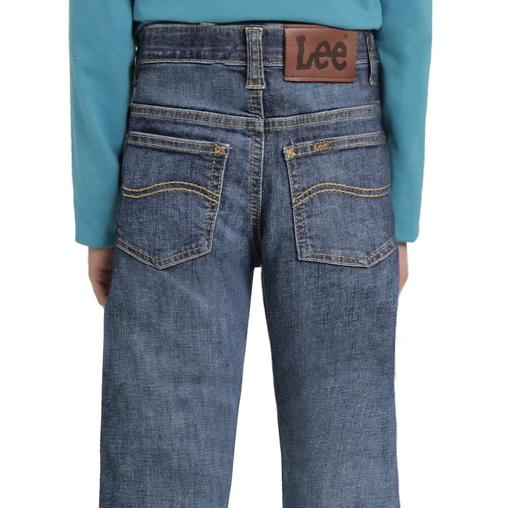 Foto 5 pulgar | Jeans Niño Lee Slim Fit 584 Azul Marino
