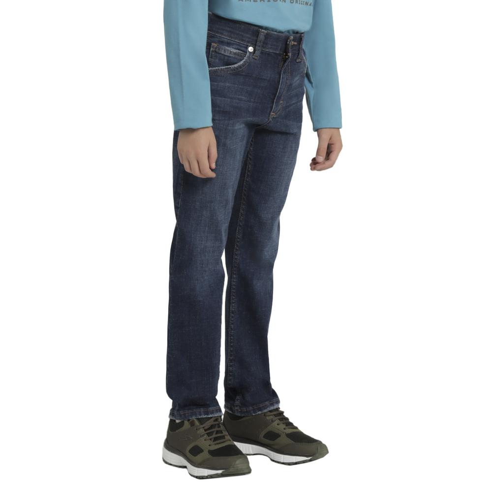 Foto 2 | Jeans Niño Lee Slim Fit 598 Azul Marino