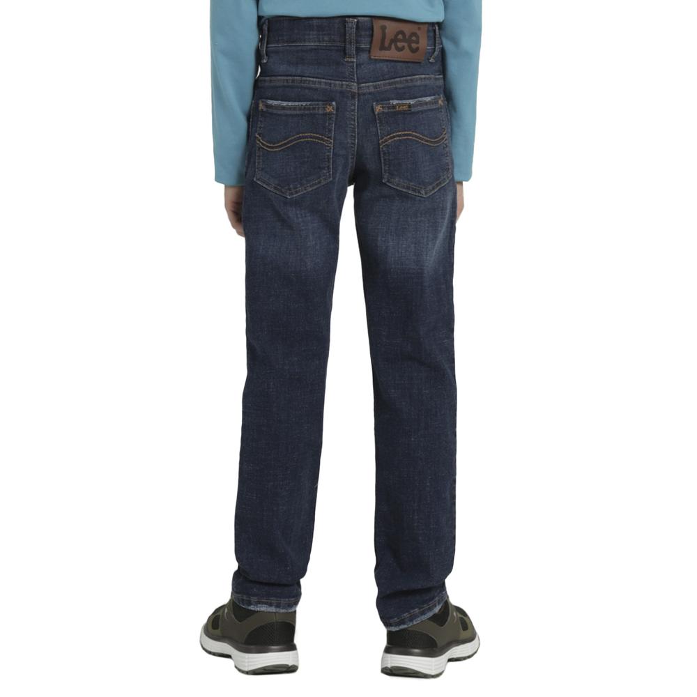 Foto 3 | Jeans Niño Lee Slim Fit 598 Azul Marino