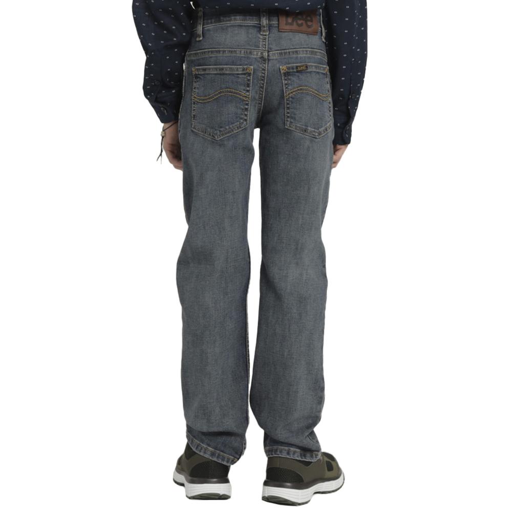 Foto 4 pulgar | Jeans Niño Lee Slim Fit 615 Azul Marino
